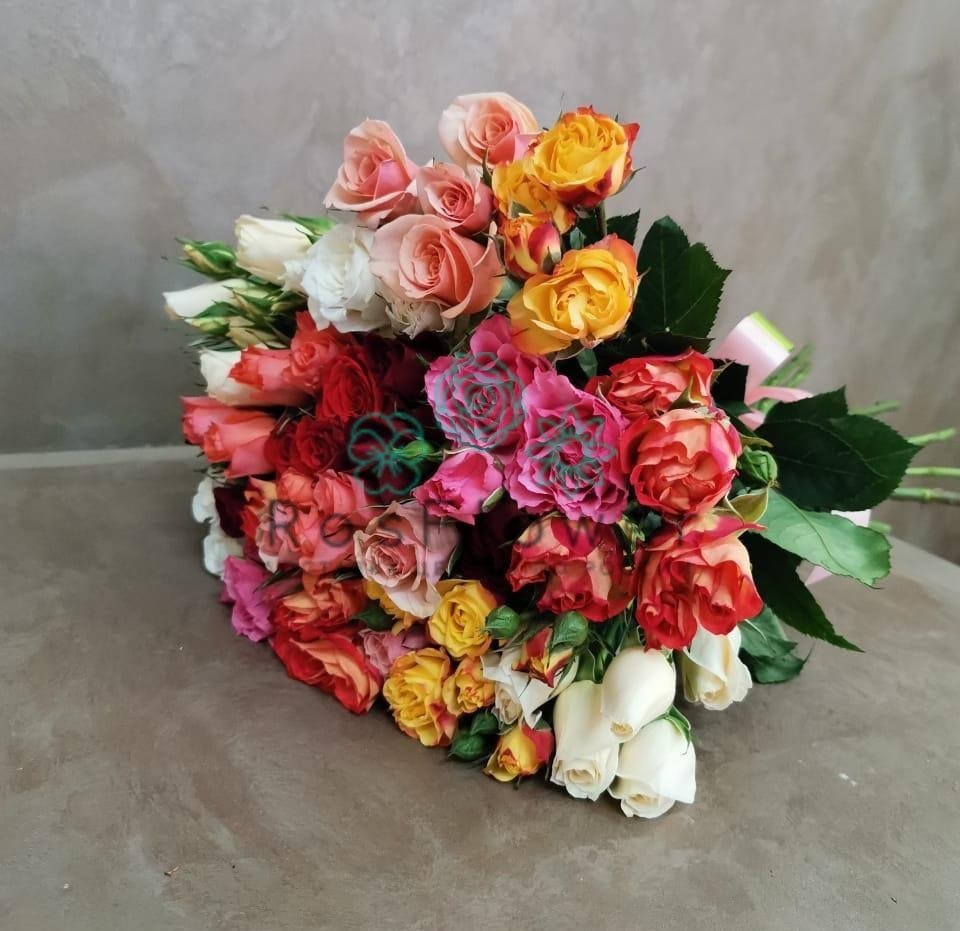 Букет цветов из: Розы в Тазовском