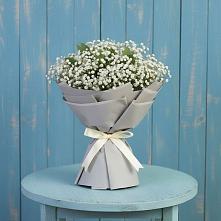 Букет цветов из:  Гипсофила в Тазовском