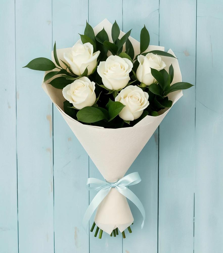 Букет цветов из: Розы в Тазовском