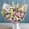 Букет цветов из: Альстромерии и Розы в Тазовском