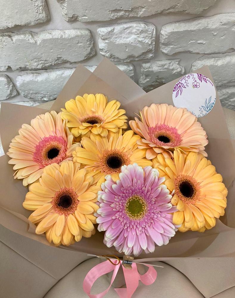 Букет цветов из: Герберы в Тазовском
