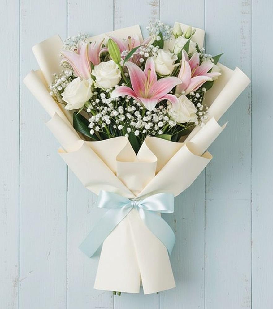 Букет цветов из: Лилии в Тазовском