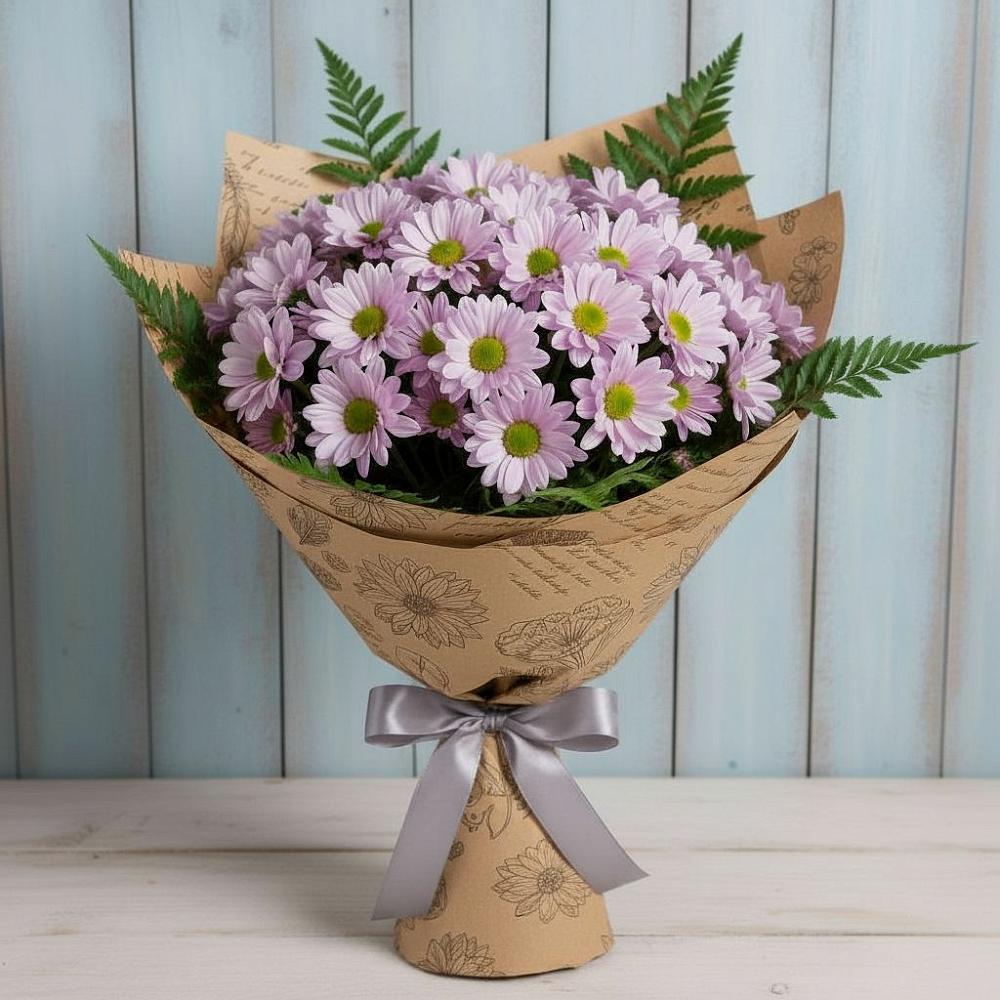 Букет цветов из: Хризантемы в Тазовском
