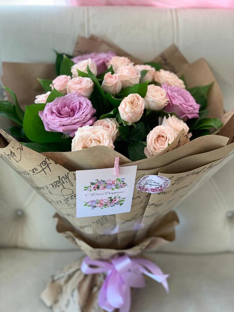 Букет цветов из: Розы в Тазовском