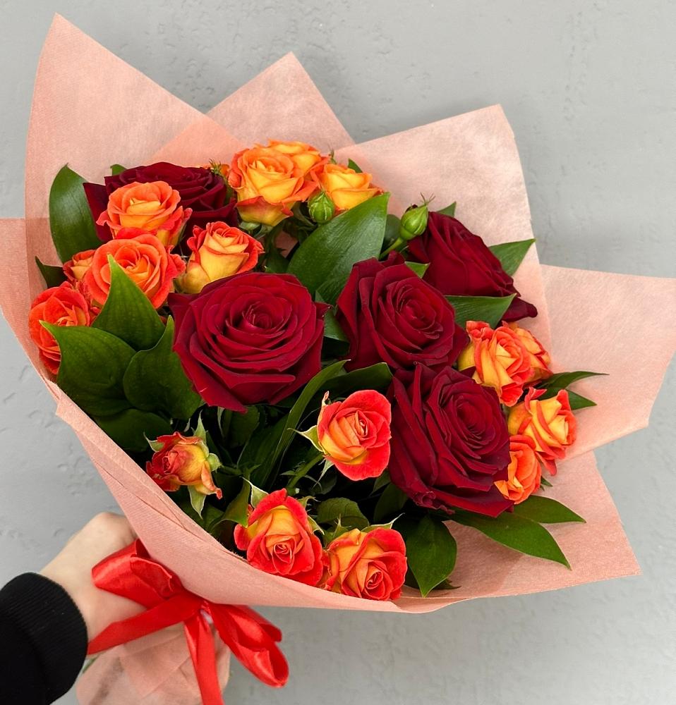 Букет Любовь и восторг в Тазовском