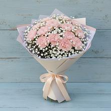 Букет цветов из:  Гвоздики в Тазовском