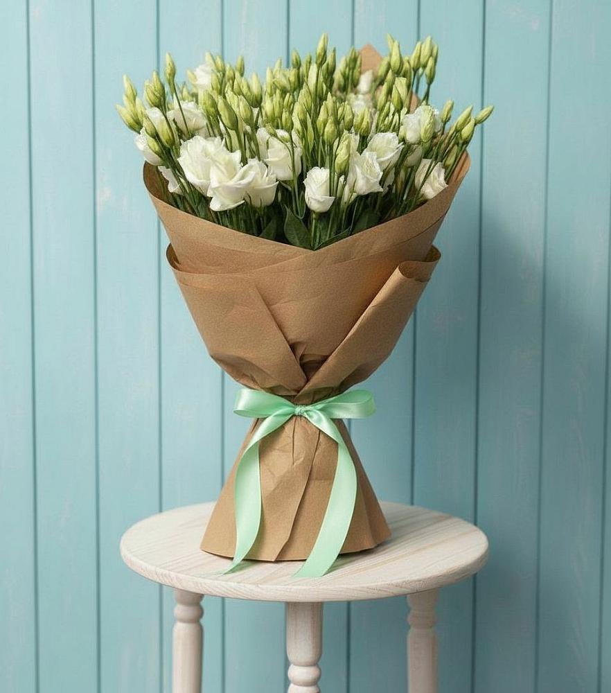 Букет цветов из: Лизиантусы в Тазовском