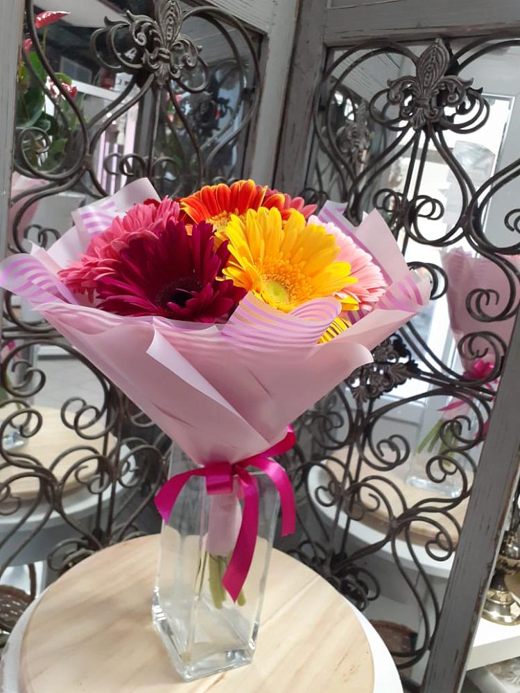 Букет цветов из: Герберы в Тазовском