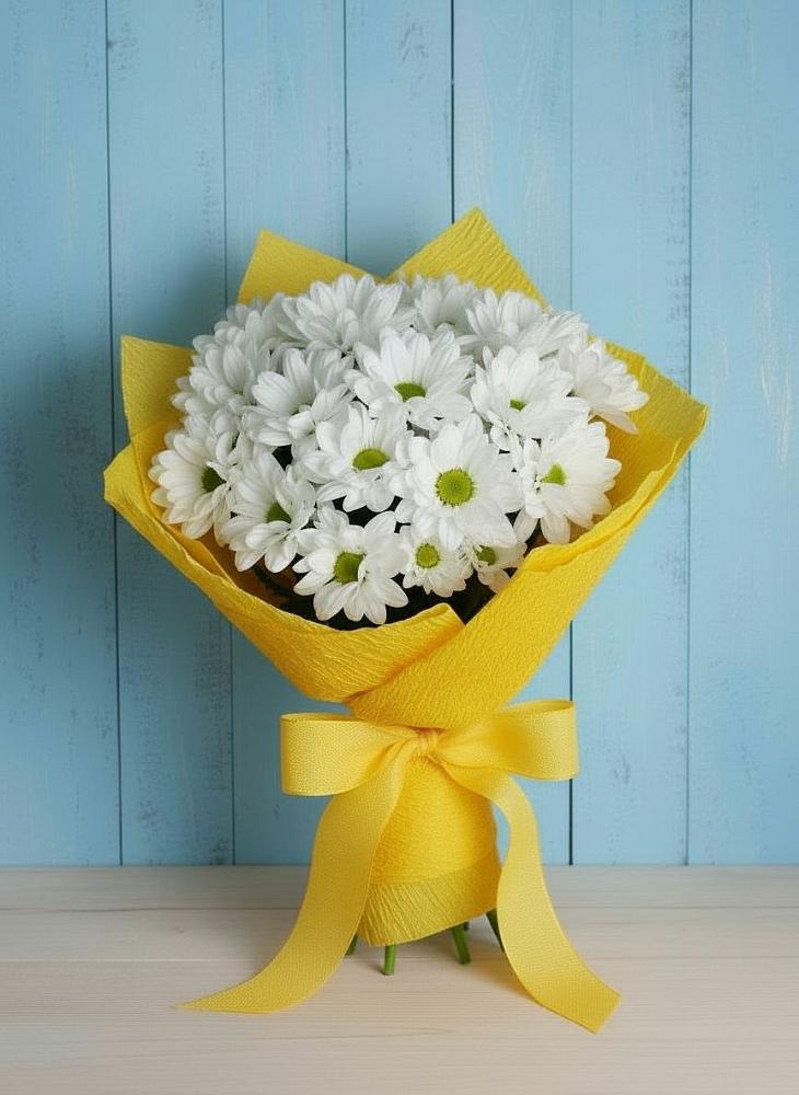 Букет цветов из: Хризантемы в Тазовском