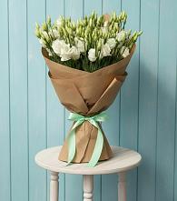 Букет цветов из:  Лизиантусы в Тазовском