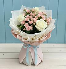 Букет цветов из:  Розы в Тазовском