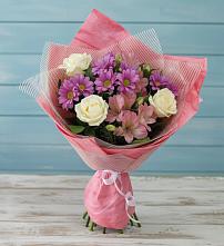 Букет цветов из:  Герберы в Тазовском