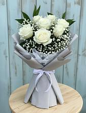 Букет цветов из:  Розы в Тазовском