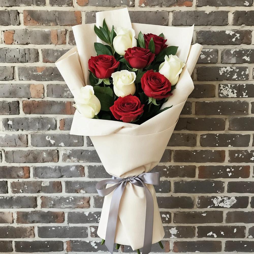 Букет цветов из: Розы в Тазовском