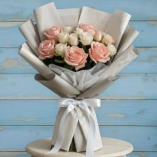 Букет цветов из:  Розы в Тазовском
