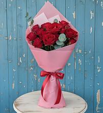 Букет цветов из:  Розы в Тазовском