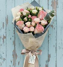 Букет цветов из:  Розы в Тазовском