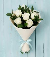 Букет цветов из:  Розы #REPLACE_PRED# Тазовском