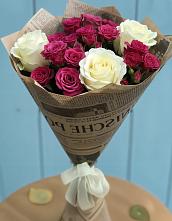 Букет цветов из:  Розы в Тазовском