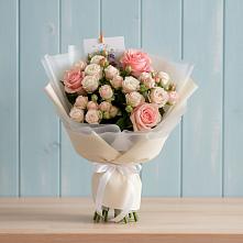 Букет цветов из:  Розы в Тазовском