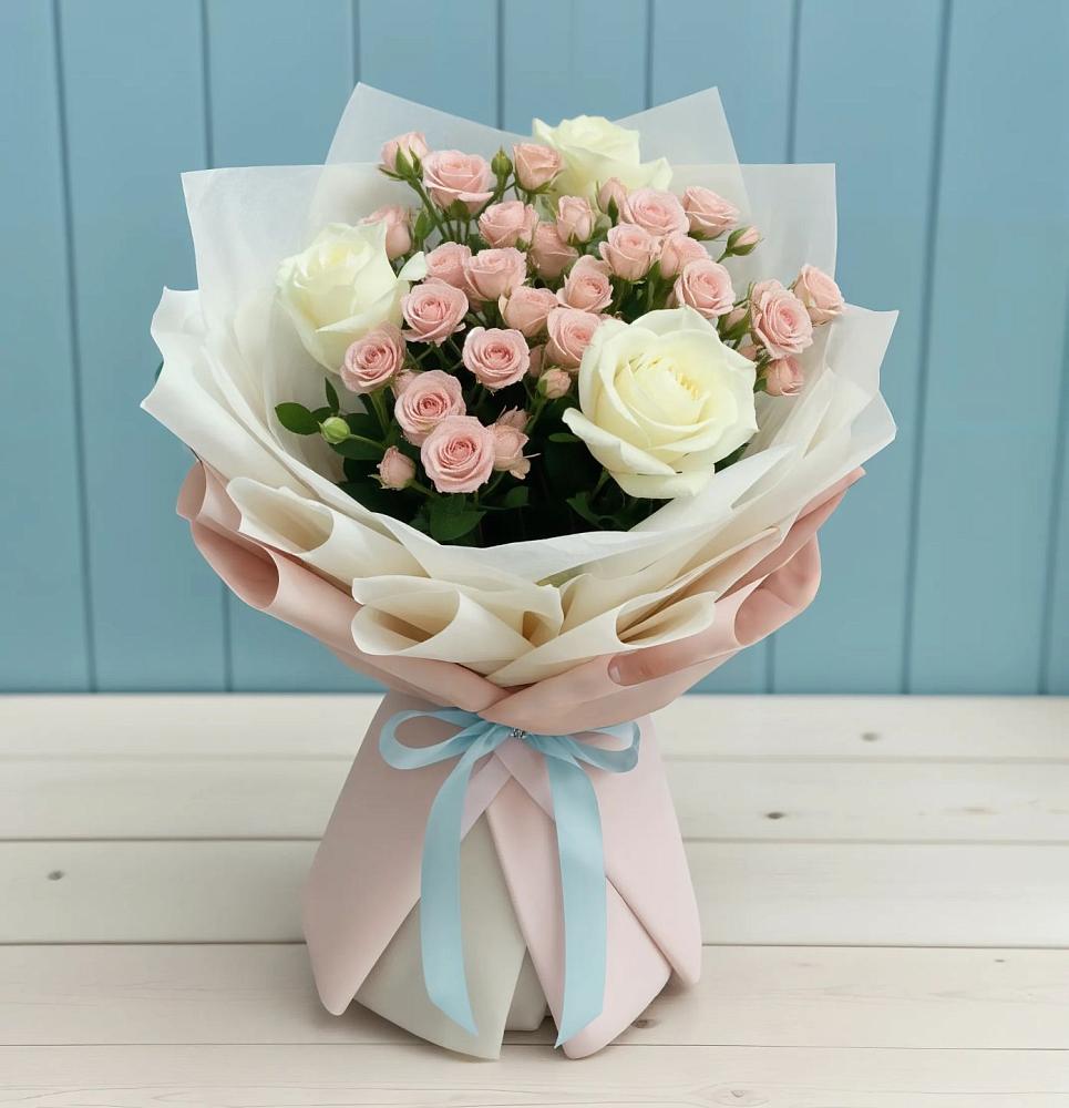 Букет цветов из: Розы в Тазовском