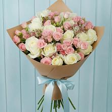 Букет цветов из:  Розы #REPLACE_PRED# Тазовском