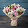 Букет цветов из: Хризантемы, Альстромерии и Розы в Тазовском